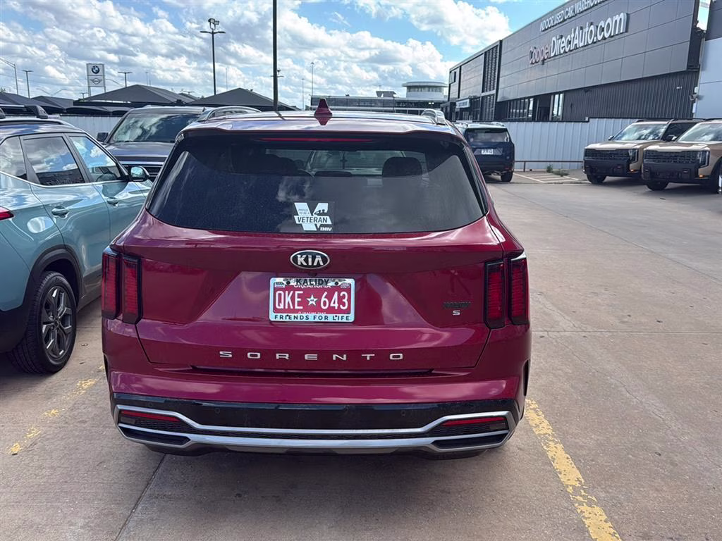 2021 Passion Red Tintcoat Kia Sorento S FWD SUV