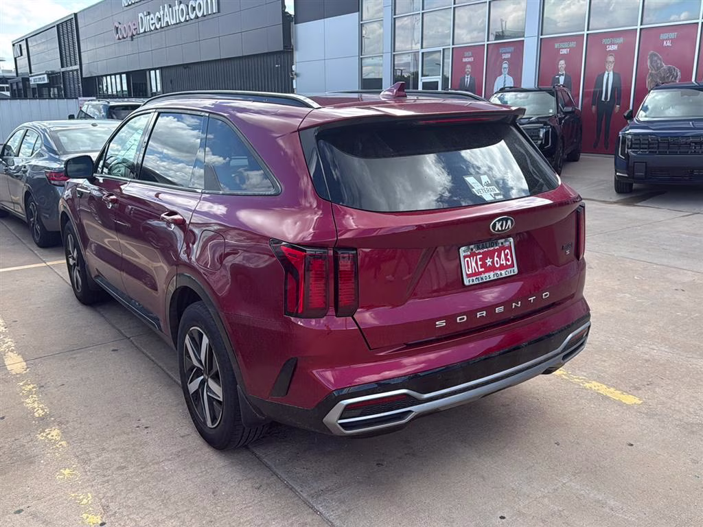 2021 Passion Red Tintcoat Kia Sorento S FWD SUV
