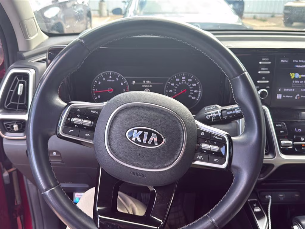 2021 Passion Red Tintcoat Kia Sorento S FWD SUV