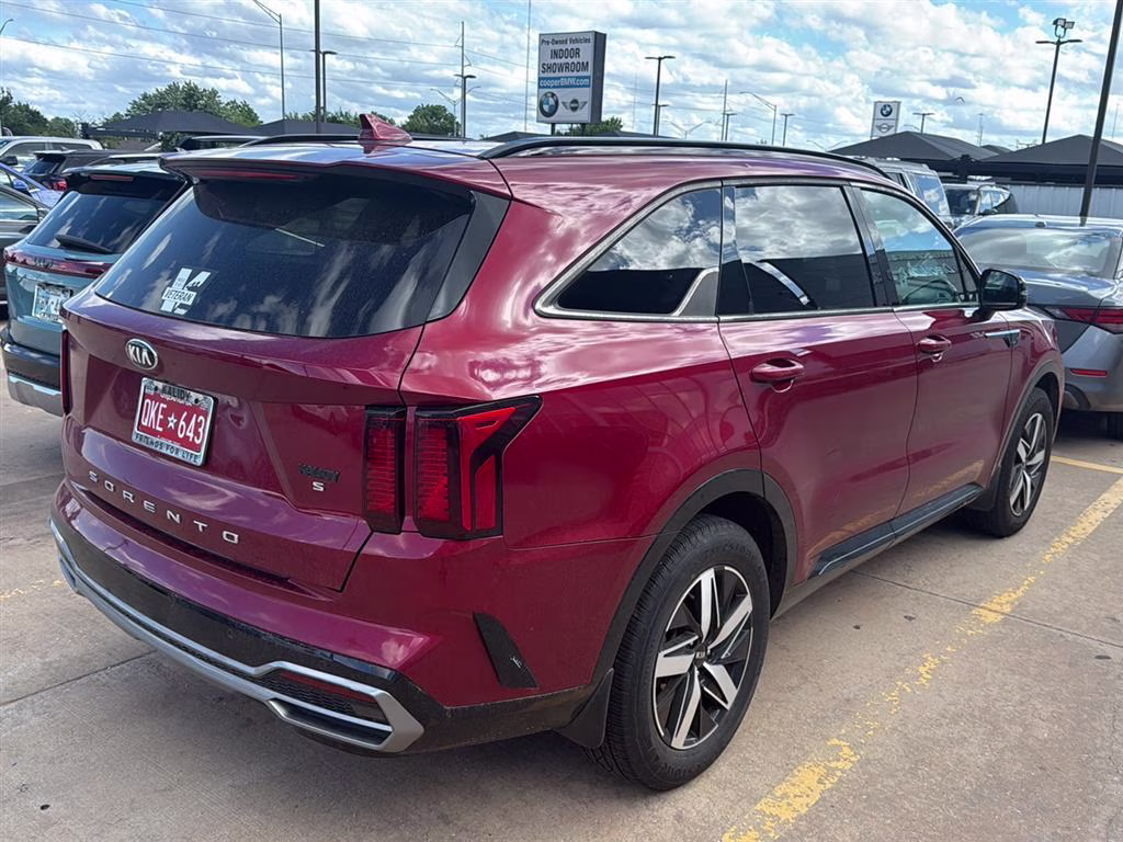 2021 Passion Red Tintcoat Kia Sorento S FWD SUV
