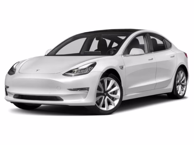 2020 Pearl White Multi-Coat Tesla Model 3 Standard Range RWD Sedan