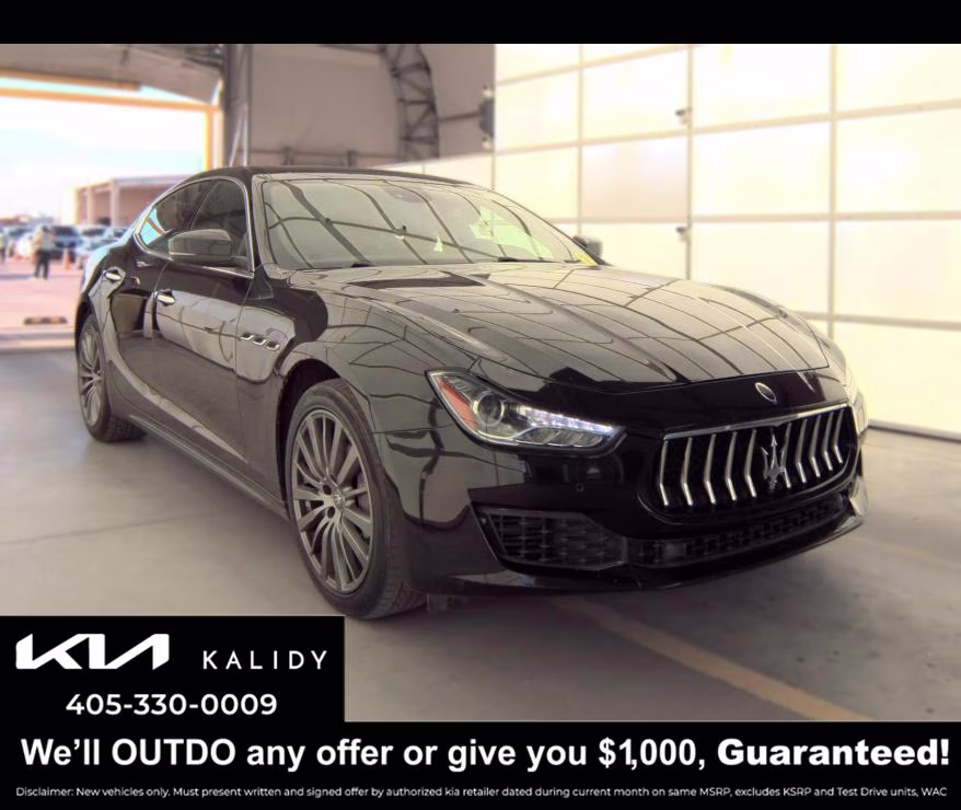 2018 Maserati Ghibli 3.0L RWD Sedan