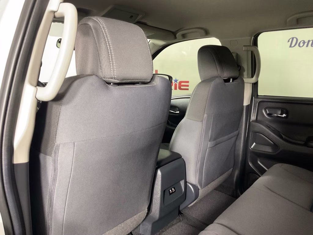 2025 Glacier White Nissan Frontier SV RWD Truck