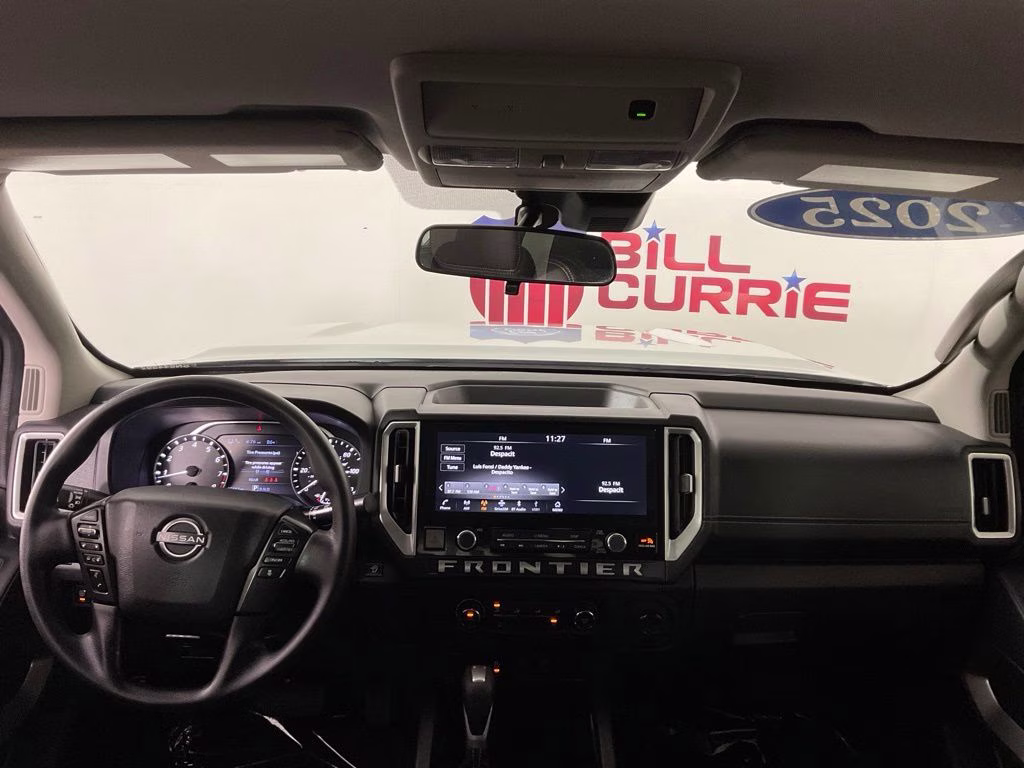 2025 Glacier White Nissan Frontier SV RWD Truck