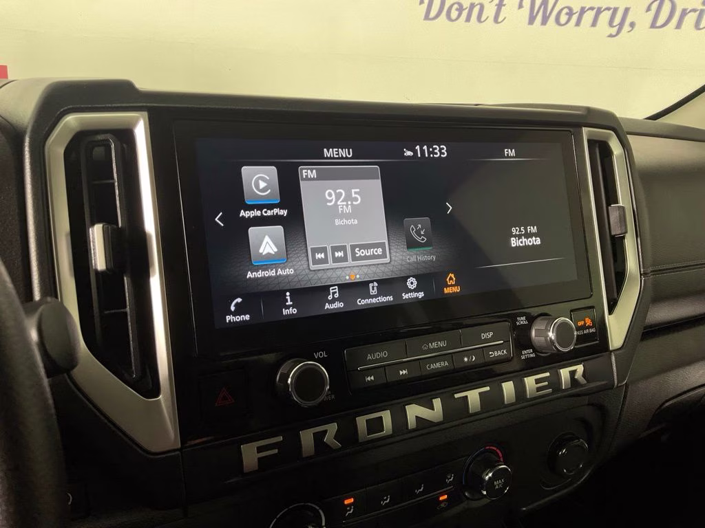 2025 Glacier White Nissan Frontier SV RWD Truck