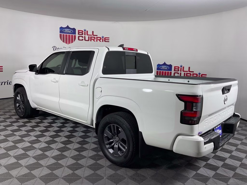 2025 Glacier White Nissan Frontier SV RWD Truck