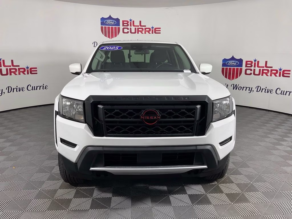 2025 Glacier White Nissan Frontier SV RWD Truck