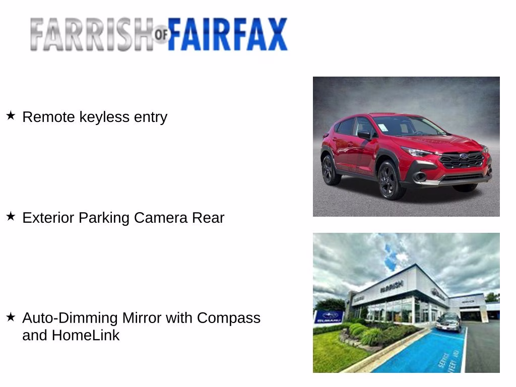 2026 Lithium Red Pearl Subaru Crosstrek Base AWD SUV