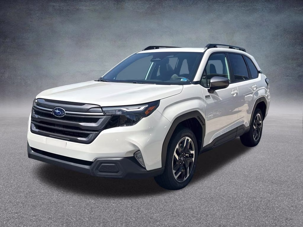 2026 Crystal White Pearl Subaru Forester Premium Hybrid AWD SUV