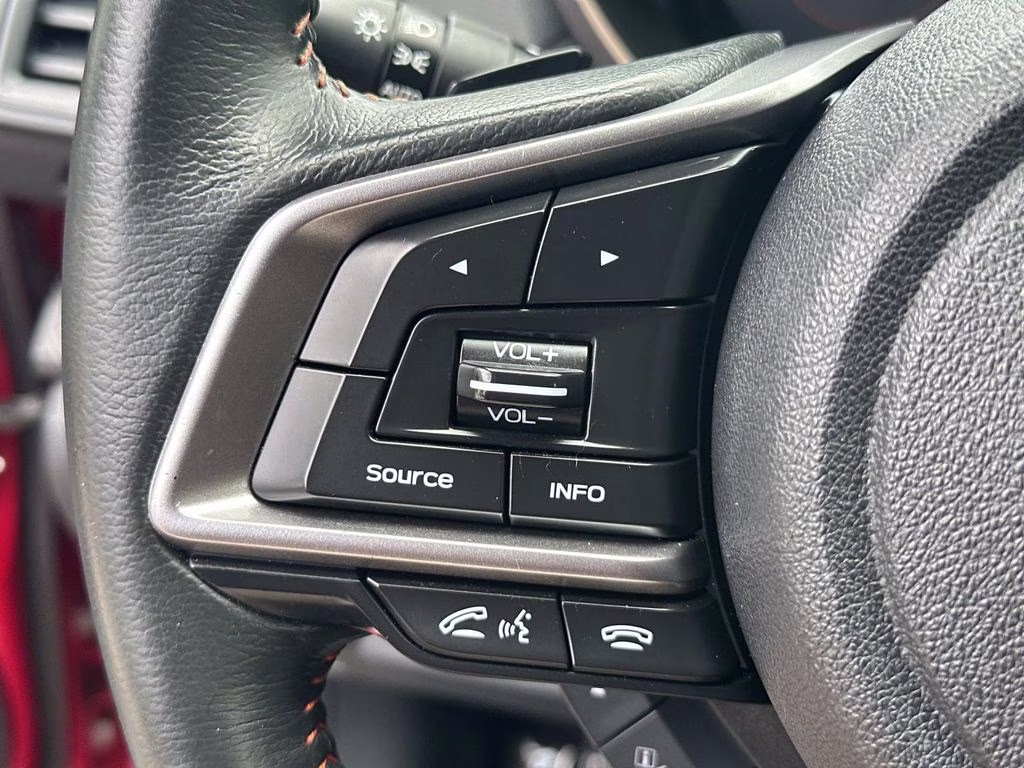 2021 Pure Red Subaru Crosstrek Premium AWD SUV