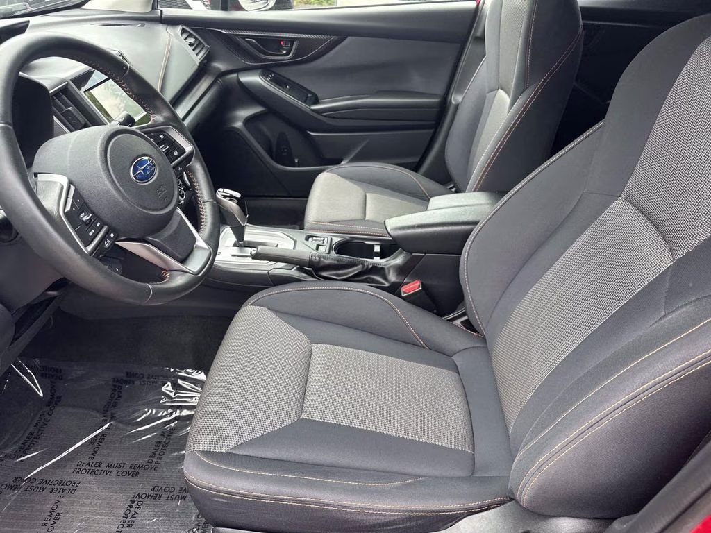 2021 Pure Red Subaru Crosstrek Premium AWD SUV