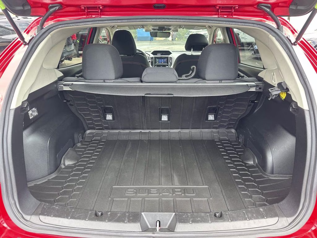 2021 Pure Red Subaru Crosstrek Premium AWD SUV