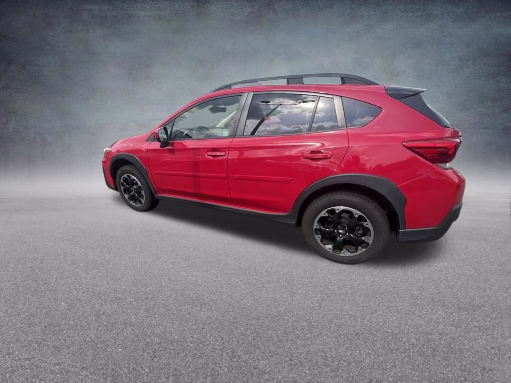 2021 Pure Red Subaru Crosstrek Premium AWD SUV
