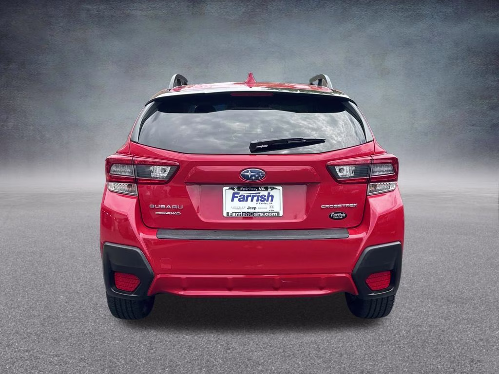 2021 Pure Red Subaru Crosstrek Premium AWD SUV