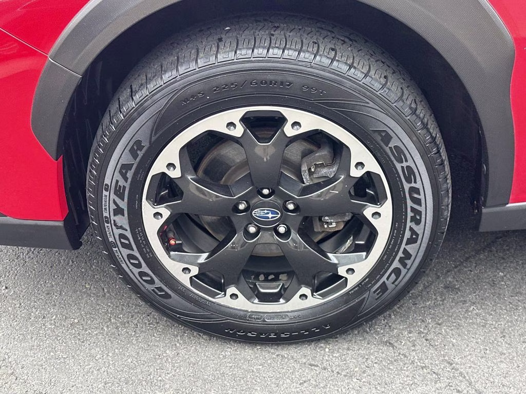 2021 Pure Red Subaru Crosstrek Premium AWD SUV