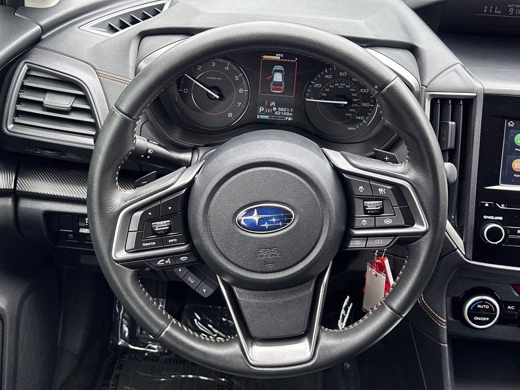 2021 Pure Red Subaru Crosstrek Premium AWD SUV