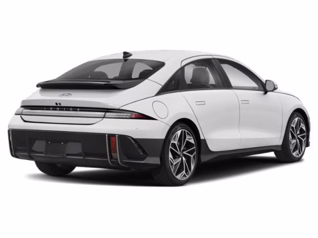 2025 Serenity White Hyundai IONIQ 6 SEL AWD Sedan