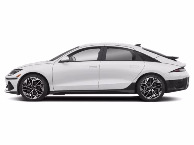 2025 Serenity White Hyundai IONIQ 6 SEL AWD Sedan