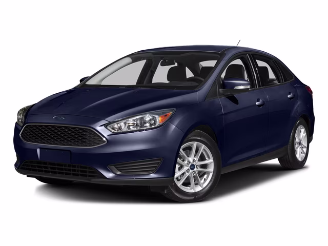 2016 Kona Blue Ford Focus SE FWD Sedan