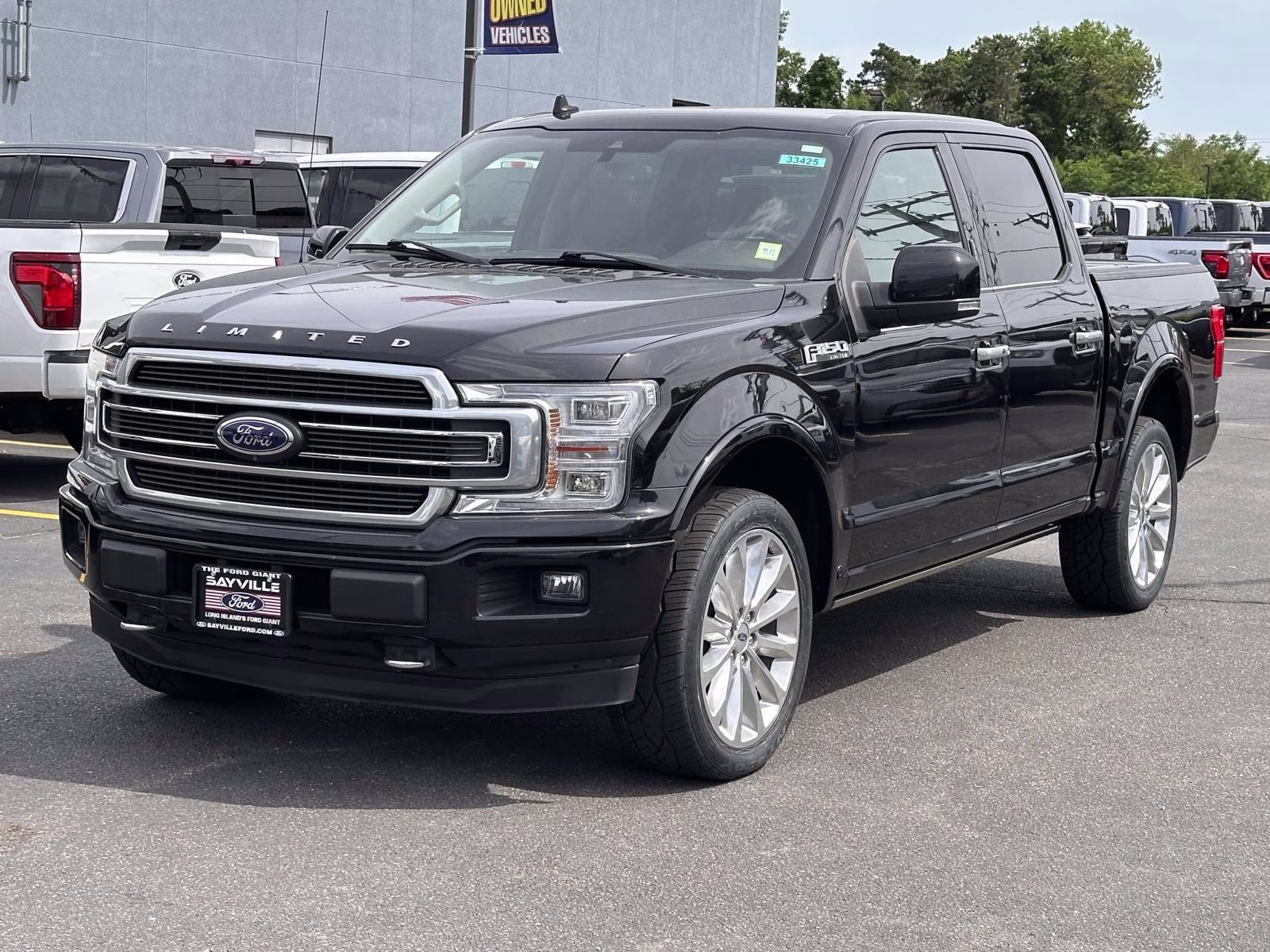 2020 Agate Black Metallic Ford F-150 Limited 4WD SuperCrew 5.5' Box 4X4 Truck
