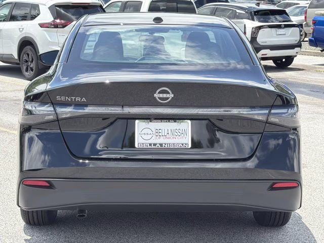 2026 Super Black Nissan Sentra S FWD Sedan
