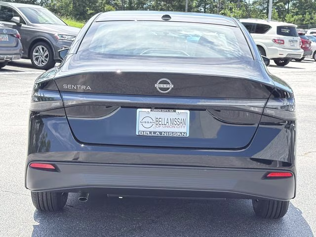 2026 Super Black Nissan Sentra S FWD Sedan