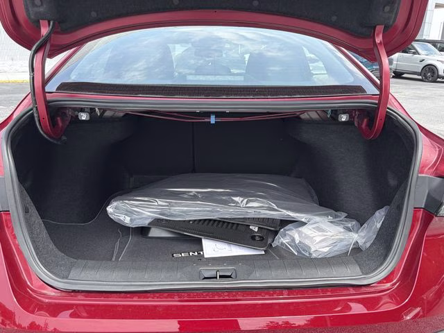 2026 Scarlet Ember Tintcoat Nissan Sentra SV FWD Sedan