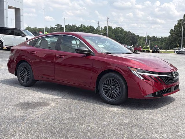 2026 Scarlet Ember Tintcoat Nissan Sentra SV FWD Sedan