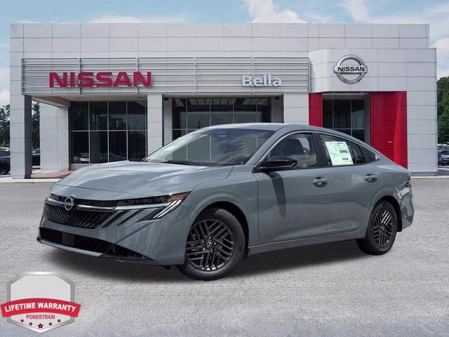 2026 Atlantic Gray Metallic Nissan Sentra SV FWD Sedan