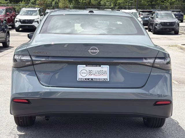 2026 Atlantic Gray Metallic Nissan Sentra SV FWD Sedan