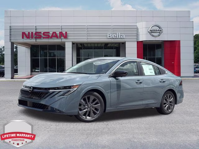2026 Atlantic Gray Metallic Nissan Sentra SL FWD Sedan