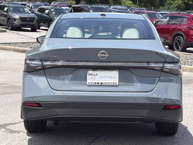 2026 Atlantic Gray Metallic Nissan Sentra SL FWD Sedan