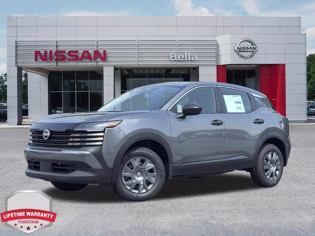 2026 Gun Metallic Nissan Kicks S FWD SUV