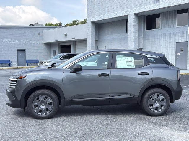 2026 Gun Metallic Nissan Kicks S FWD SUV