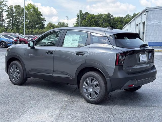 2026 Gun Metallic Nissan Kicks S FWD SUV