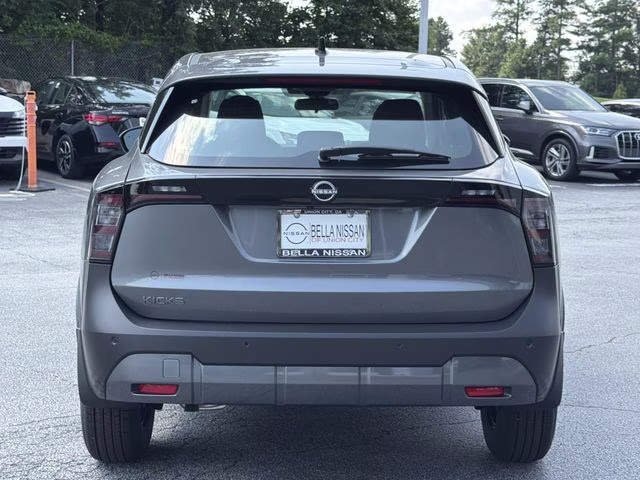 2026 Gun Metallic Nissan Kicks S FWD SUV