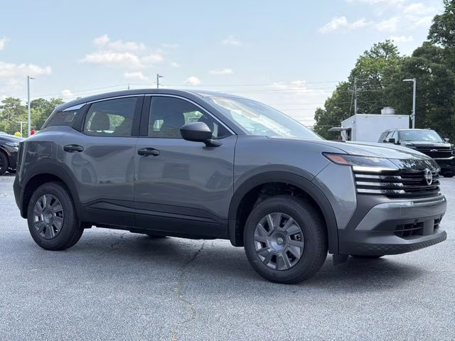 2026 Gun Metallic Nissan Kicks S FWD SUV