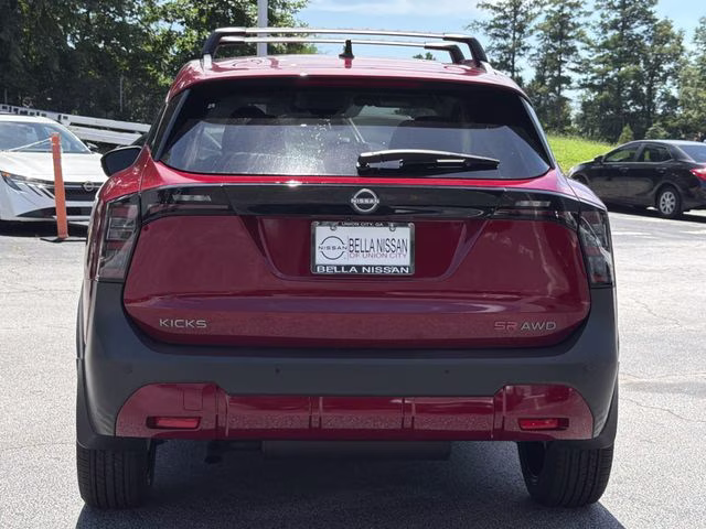 2026 Scarlet Ember Tintcoat Nissan Kicks SR AWD SUV