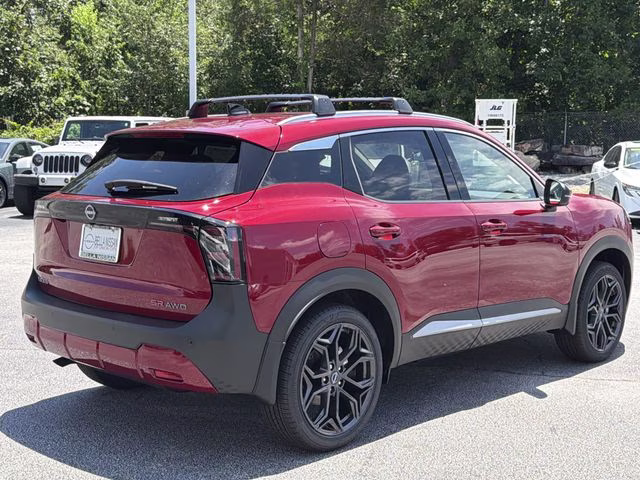 2026 Scarlet Ember Tintcoat Nissan Kicks SR AWD SUV