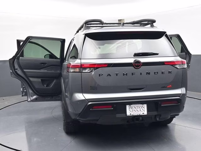2026 Gun Metallic Nissan Pathfinder Rock Creek 4X4 SUV