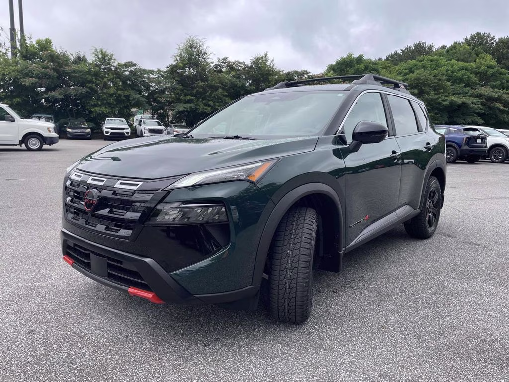 2026 Obsidian Green Nissan Rogue Rock Creek AWD SUV
