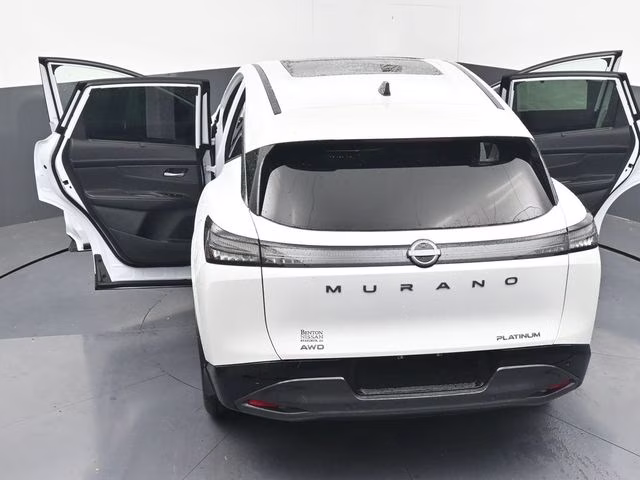 2026 Everest White Pearl Tricoat Nissan Murano Platinum AWD SUV