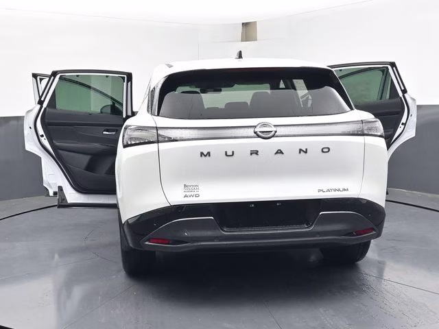 2026 Everest White Pearl Tricoat Nissan Murano Platinum AWD SUV