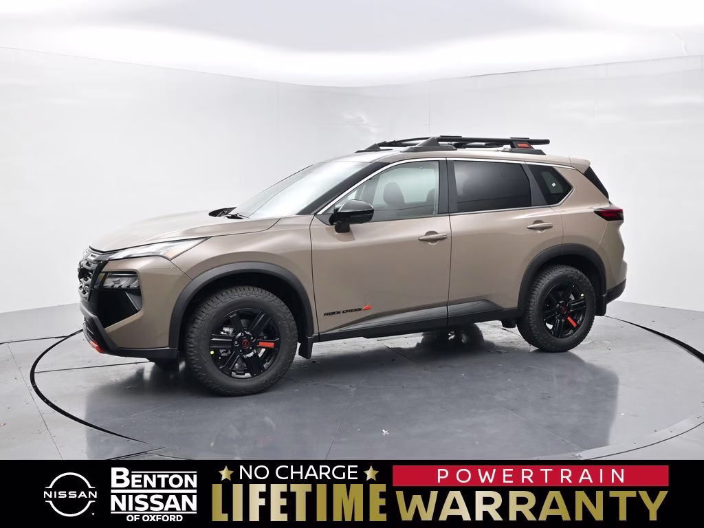 2026 Baja Storm Metallic Nissan Rogue Rock Creek AWD SUV
