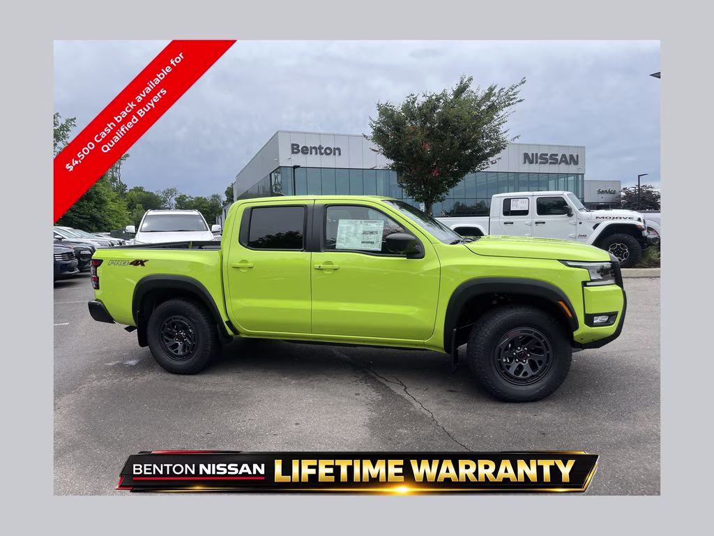 2026 Citrus Strike Nissan Frontier PRO-4X 4X4 Truck