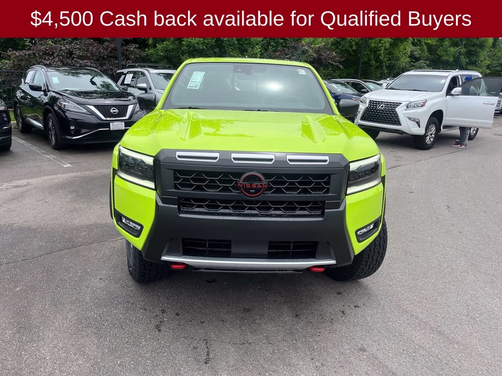 2026 Citrus Strike Nissan Frontier PRO-4X 4X4 Truck
