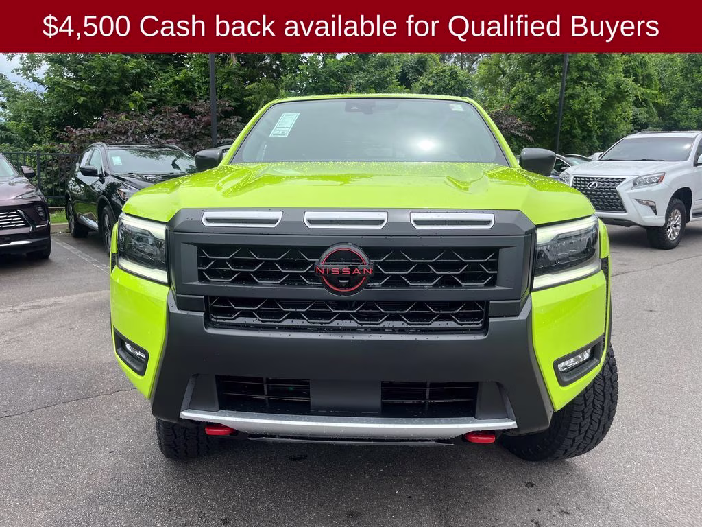 2026 Citrus Strike Nissan Frontier PRO-4X 4X4 Truck