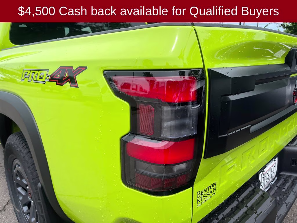 2026 Citrus Strike Nissan Frontier PRO-4X 4X4 Truck