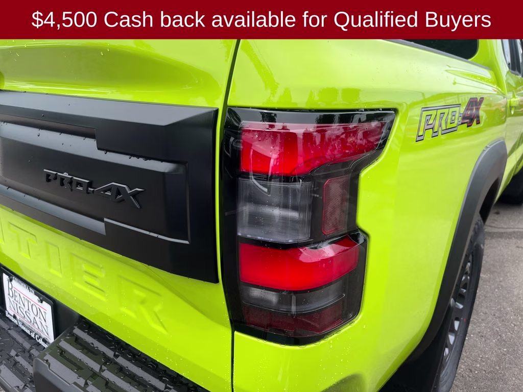2026 Citrus Strike Nissan Frontier PRO-4X 4X4 Truck