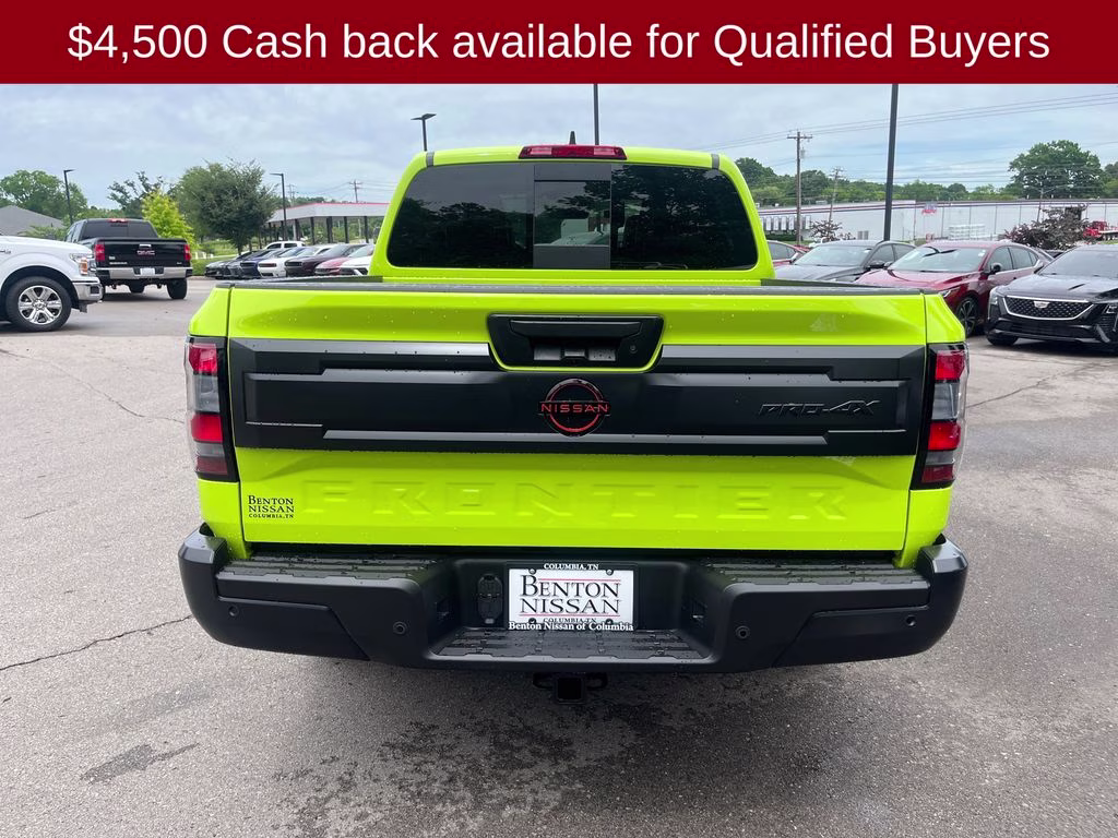 2026 Citrus Strike Nissan Frontier PRO-4X 4X4 Truck